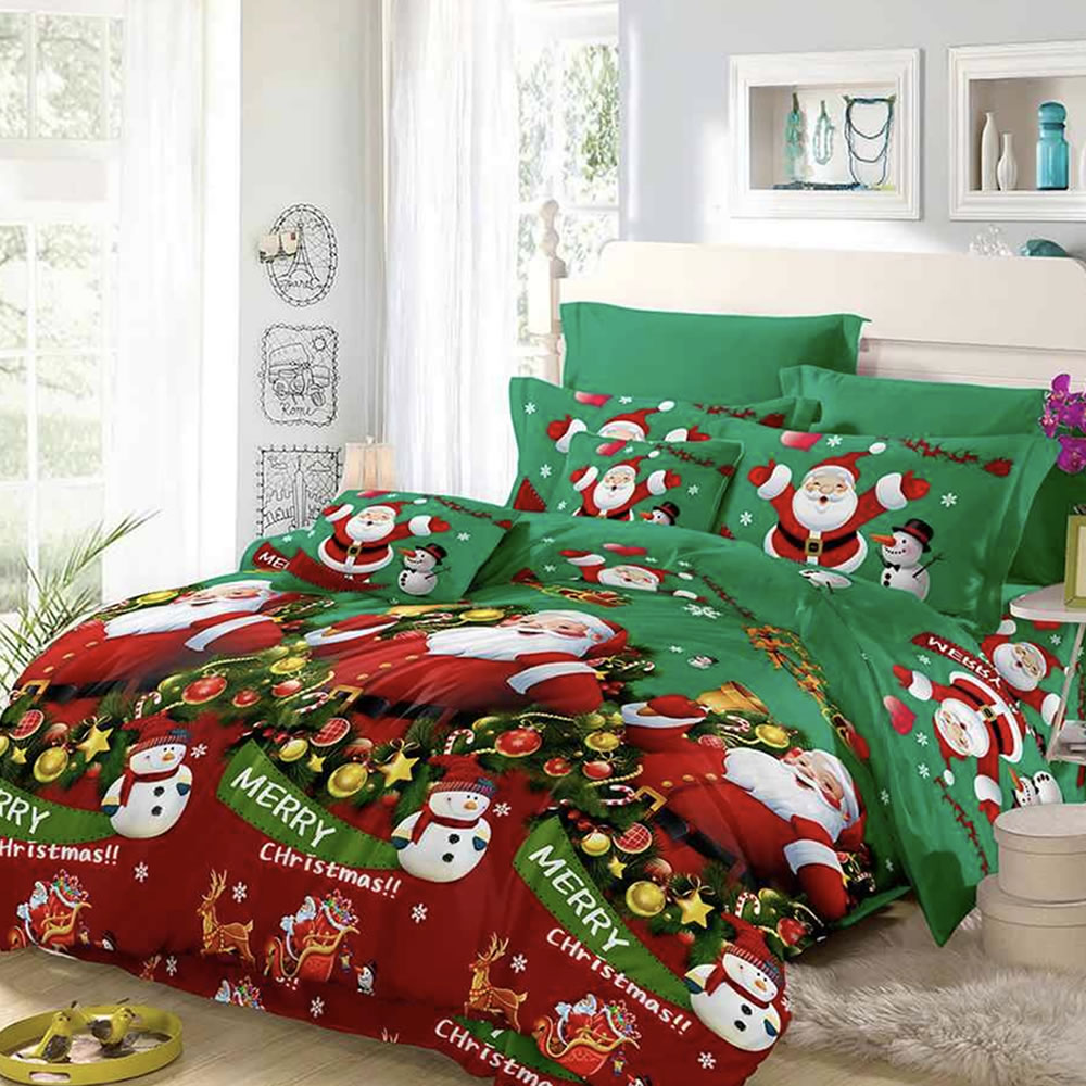 Christmas Bedding Set, Single 3 Piece Set
