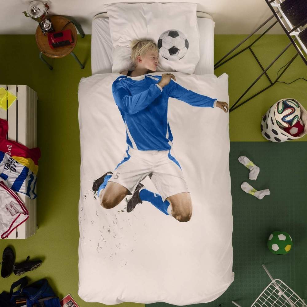 Soccer Player Bedding Set: image 1