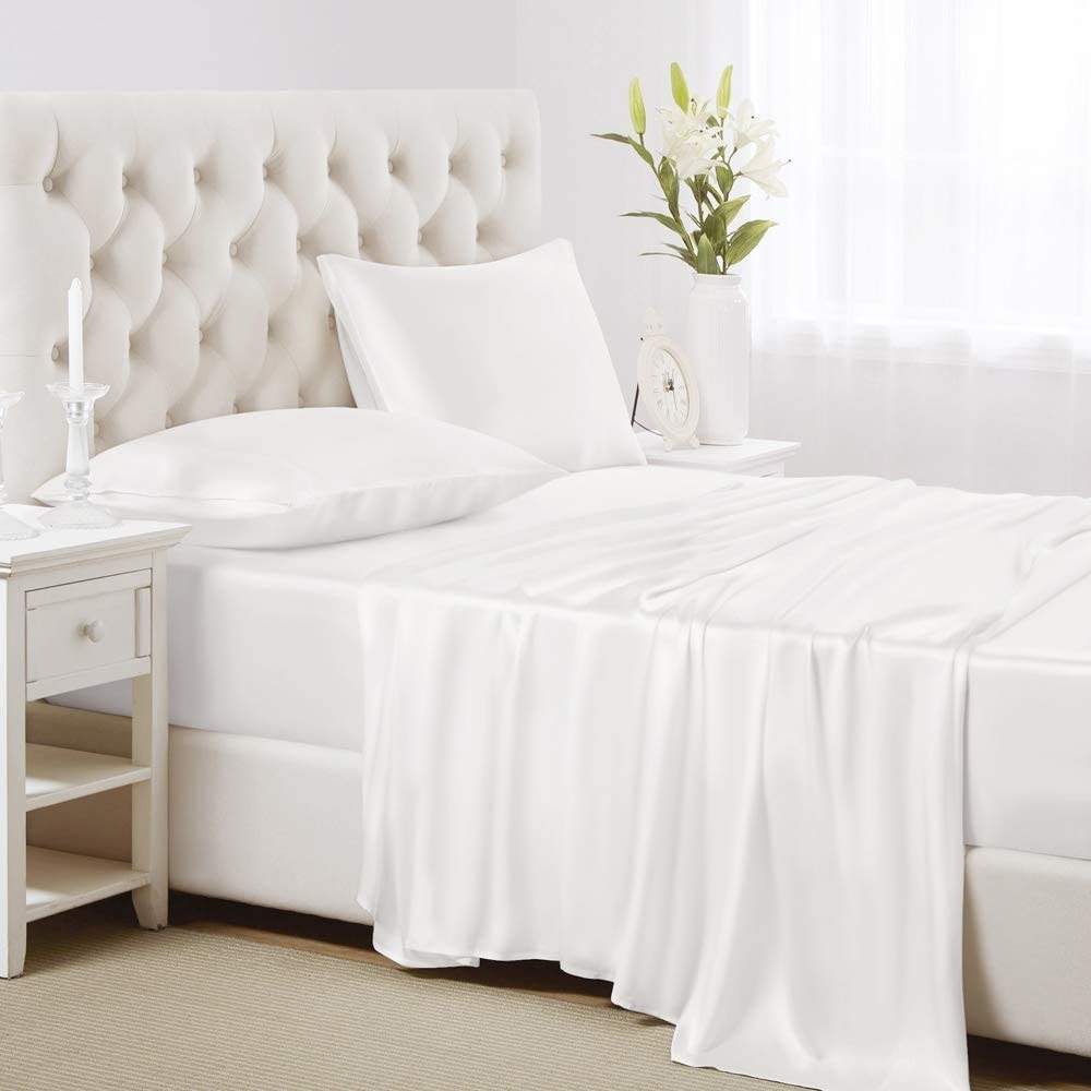 Silk Flat Sheet, Queen (240cm x 240cm)