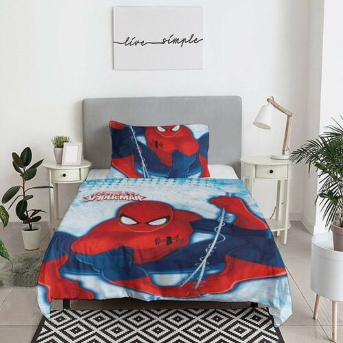buy spiderman quilt cover set online